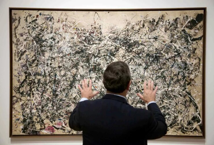 کشف تاریخی در دنیای هنر ؛ راز پانل نمادین جکسون پولاک