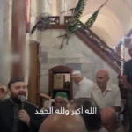 یک انگلیسی جوان به یک مسجد در نابلوس تبدیل شد