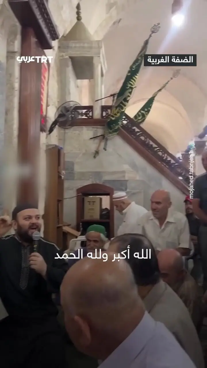 یک انگلیسی جوان به یک مسجد در نابلوس تبدیل شد