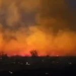 یک سوم پارک ملی نامیبیا با آتش سوزی