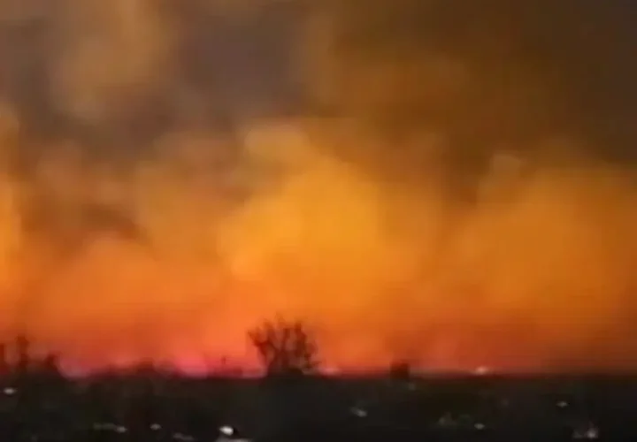 یک سوم پارک ملی نامیبیا با آتش سوزی