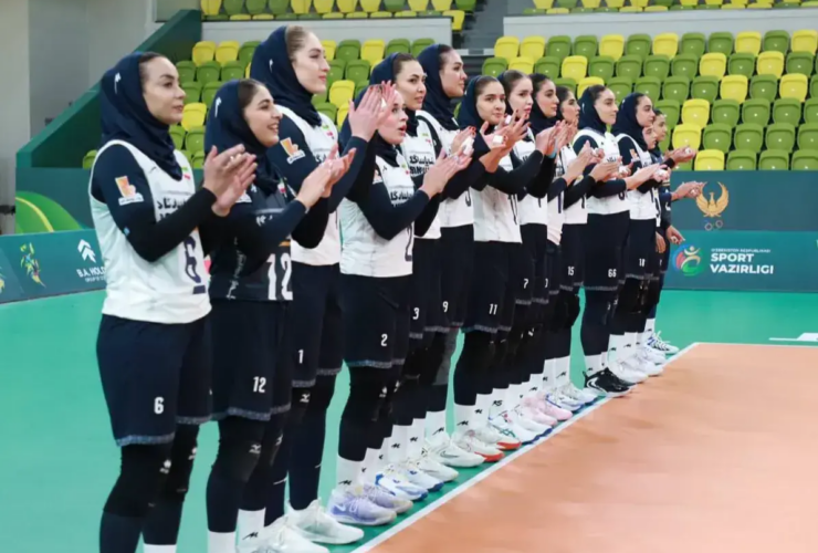 شاهکار زنان والیبال ایران ؛ اولین طلای تاریخ و شکست جادوی 6 ساله 31 32R0IBY06