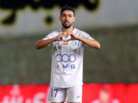 Monir al -Haddadi پس از گلزنی یک گل: ما برای استقلال می جنگیم