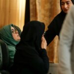 تصاویر حاشیه های کنفرانس مطبوعاتی فاطمه موهجارانی
