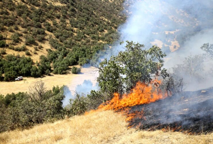 قله Damavent در آتش 22 قله Damavent در آتش