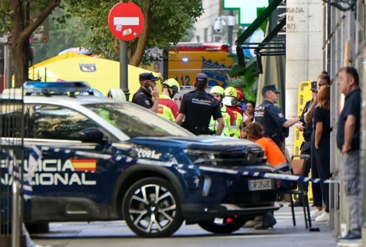 ساختمان کشنده 2 مرکز در مادرید ؛ 2 کشته شد 26 ساختمان کشنده 2 مرکز در مادرید ؛ 2 کشته شد