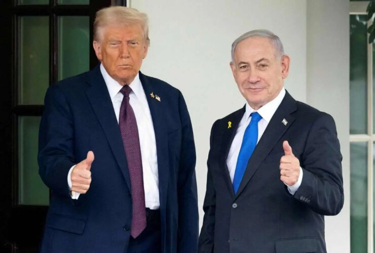 نتانیاهو جایزه صلح نوبل را به ترامپ داد 40 نتانیاهو جایزه صلح نوبل را به ترامپ داد