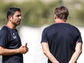 حضور بسیاری از بازیکنان جوان در تمرینات پرسپولیس