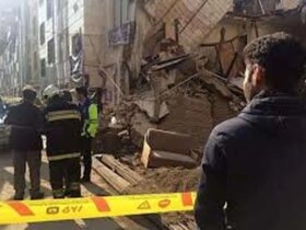 زباله های سقوط در مدرسه در حال ساخت در مالارد