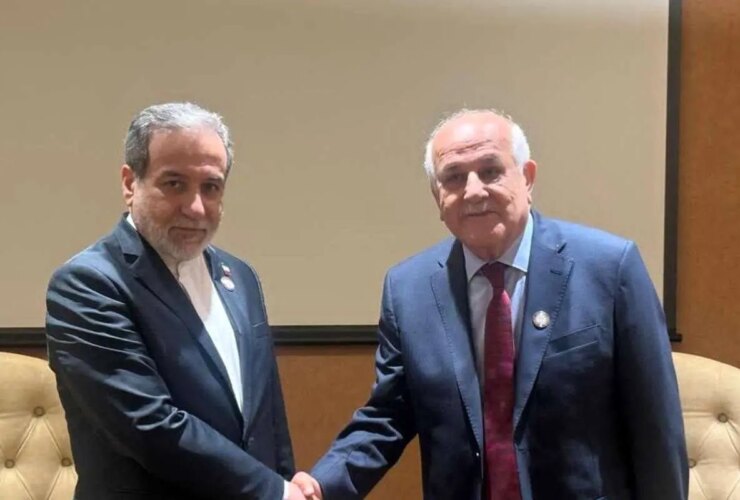 دیدار و دیدار عراقچی با رئیس هیئت فلسطینی