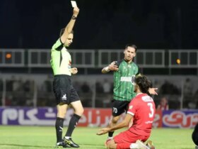نابغه شاگرد برونکو در بازی پرسپولیس - خیبر