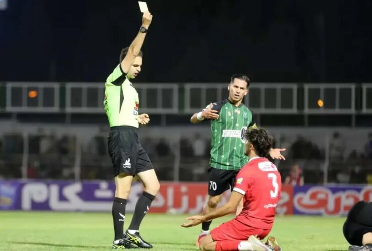 نابغه شاگرد برونکو در بازی پرسپولیس - خیبر