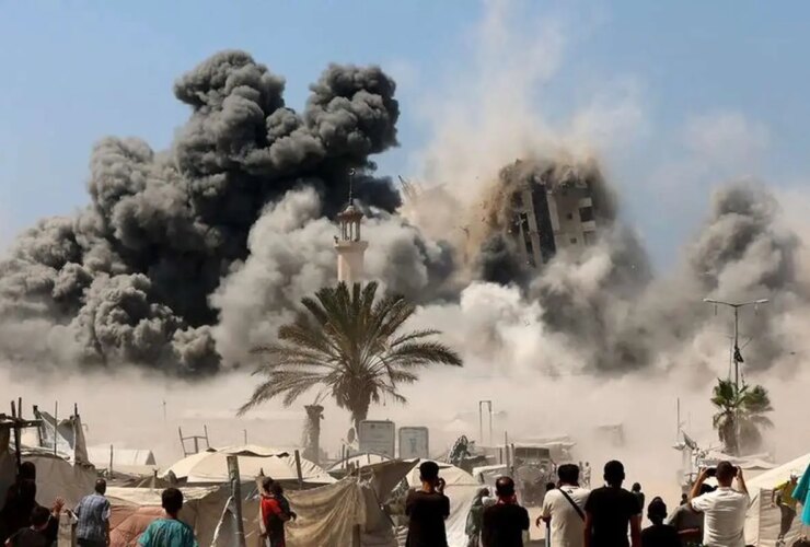 آکسیوس: اسرائیل از حمله غزه به آمریکا خبر داد