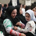 تصاویر; متن و حواشی دیدار قهرمانان ورزشی و مدال آوران علم المپیک با رهبر انقلاب