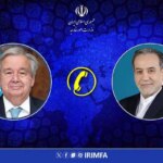 گفتگوی تلفنی وزیر امور خارجه با دبیرکل سازمان ملل متحد