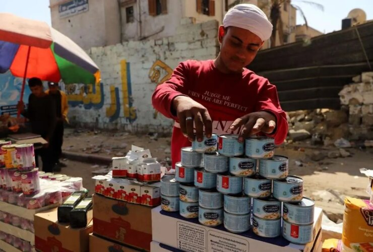 تصاویر; بازارهای غزه پس از آتش بس احیا شدند