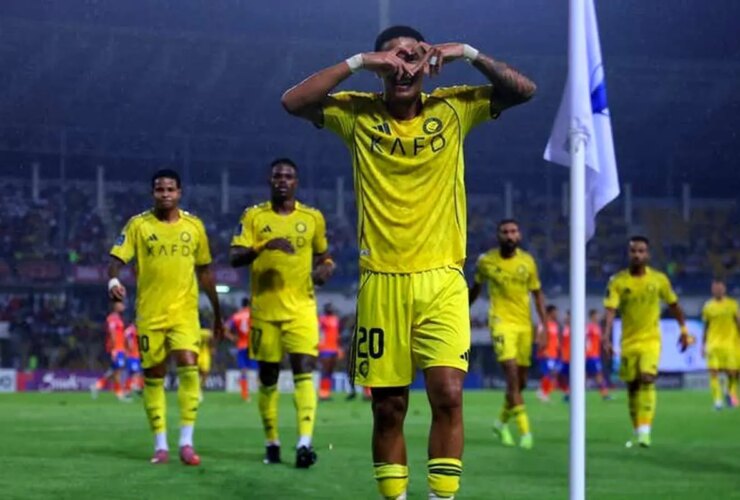 نصر در غیاب رونالدو 2-1 گوا را شکست داد