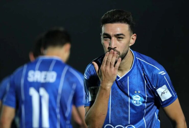 بهترین بازیکن زمین در دیدار استقلال و الوحدت