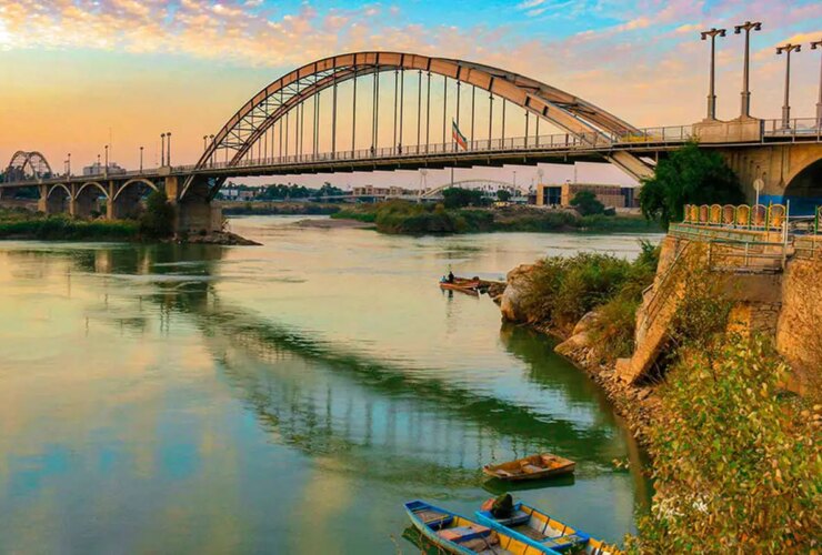 پل های رودخانه کارون 90 سال پیش چگونه بوده است؟ 32 پل های رودخانه کارون 90 سال پیش چگونه بوده است؟