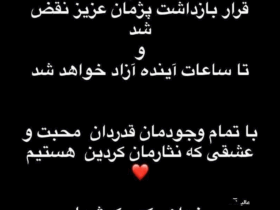 عکس مامک درباره آزادی پژمان جمشیدی 8 عکس مامک درباره آزادی پژمان جمشیدی