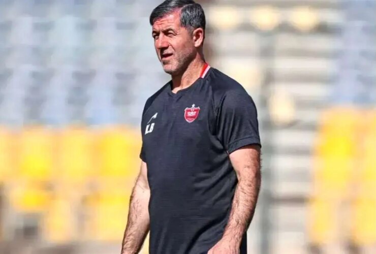 کریم باقری سرمربی پرسپولیس مقابل تراکتور شد