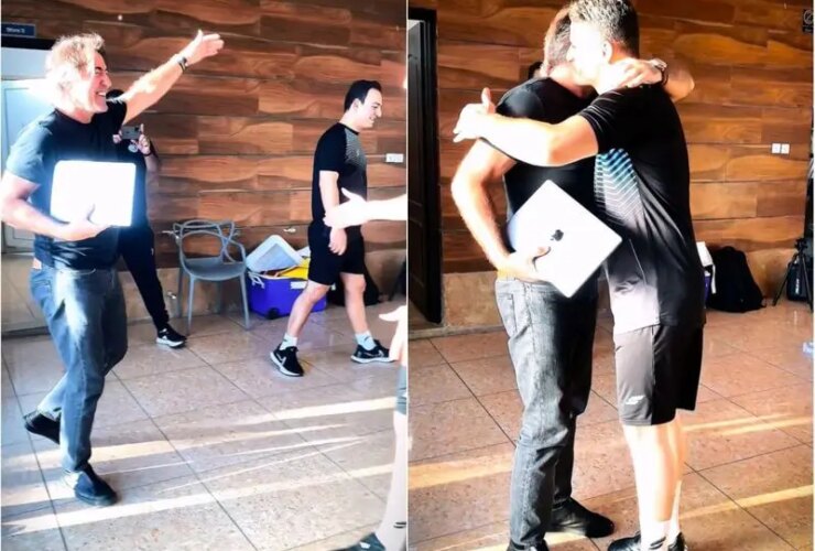 تصاویر; استقبال بی نظیر ساپینتو از وریا غفوری 19 jtrt54ts7