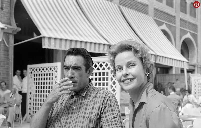 "حمزه" از فیلم محمد رسول الله 70 سال پیش در کافه ای در ایتالیا 5 آنتونی کویین