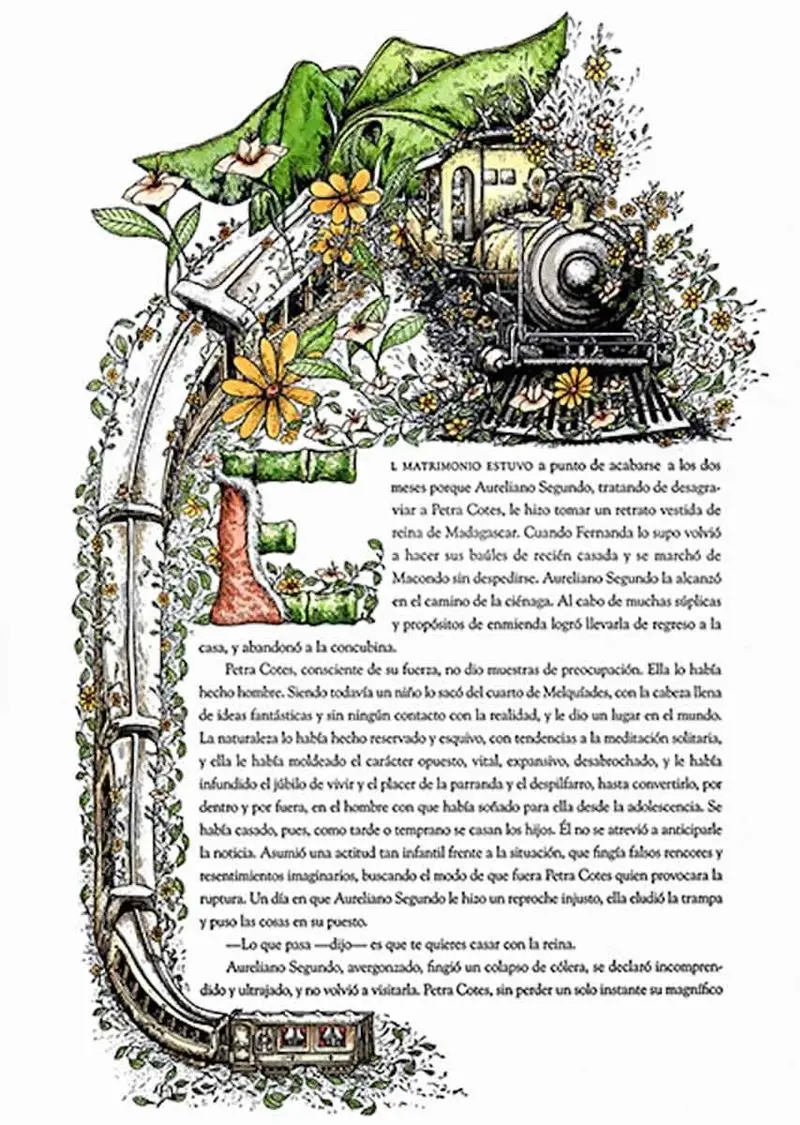 6 اثر هنری با الهام از گابریل گارسیا مارکز "صد سال تنهایی" 1 صد سال تنهایی