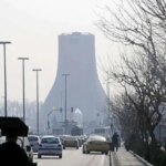 شاخص آلودگی هوای تهران امروز چهارشنبه ۱۶ آبان