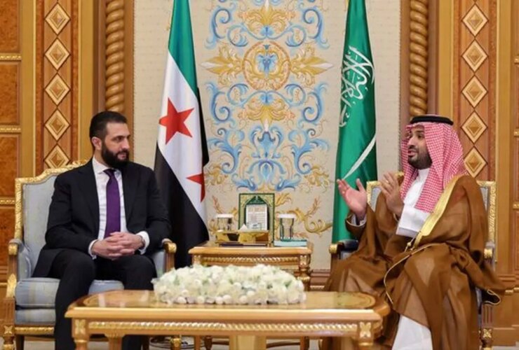 دیدار الجولانی با بن سلمان در ریاض 9 دیدار الجولانی با بن سلمان در ریاض