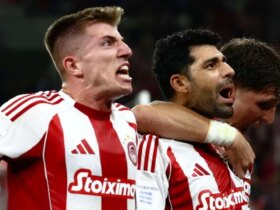 المپیاکوس بدون مهدی طارمی ولووس را شکست داد