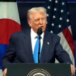 ترامپ: فرصتی برای دیدار با کیم نداشتم