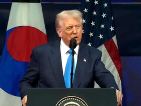 ترامپ: فرصتی برای دیدار با کیم نداشتم