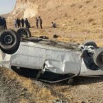 تصادف مرگبار/ دنا و پژو پارس با 1.5 متر برخورد کردند