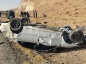 تصادف مرگبار/ دنا و پژو پارس با 1.5 متر برخورد کردند