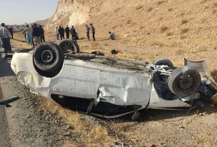 تصادف مرگبار/ دنا و پژو پارس با 1.5 متر برخورد کردند 13 تصادف مرگبار/ دنا و پژو پارس با 1.5 متر برخورد کردند