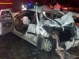 تصادف زنجیره ای 10 خودرو در پارک ملی گلستان 20 مصدوم 11 تصادف زنجیره ای 10 خودرو در پارک ملی گلستان 20 مصدوم