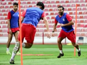 آخرین آموزش تیم ملی قبل از مواجهه با تانزانیا