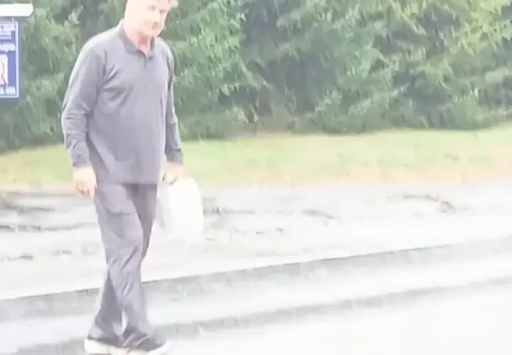 الکس بالدوین بازیگر هالیوود تصادف کرد