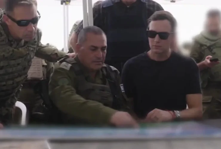 بازدید از ویتاکاف و داماد ترامپ به غزه