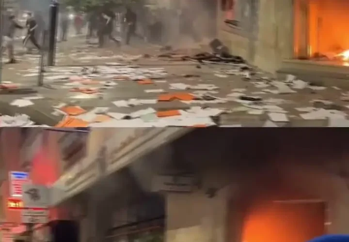 بانکداری و اتومبیل در روز پنجم اعتراضات مراکش 11 بانکداری و اتومبیل در روز پنجم اعتراضات مراکش