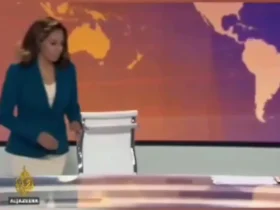 برای دیدن وحشت در مورد الجزیره هنگامی که یک موش به طور ناگهانی در پخش زنده ظاهر شد