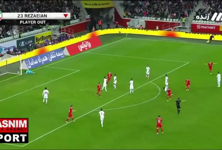 برای دیدن گل دوم روسیه از واتراکوف تا ایران 70 دقیقه