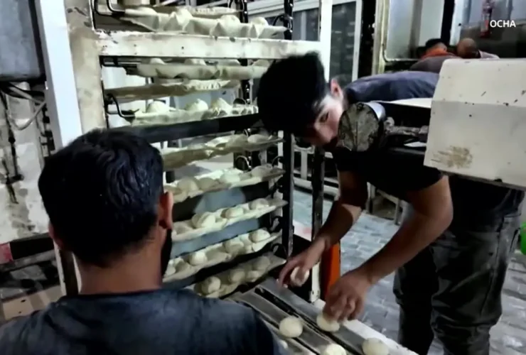 برای دیدن؛ بوی نان تازه در دل خرابه غزه