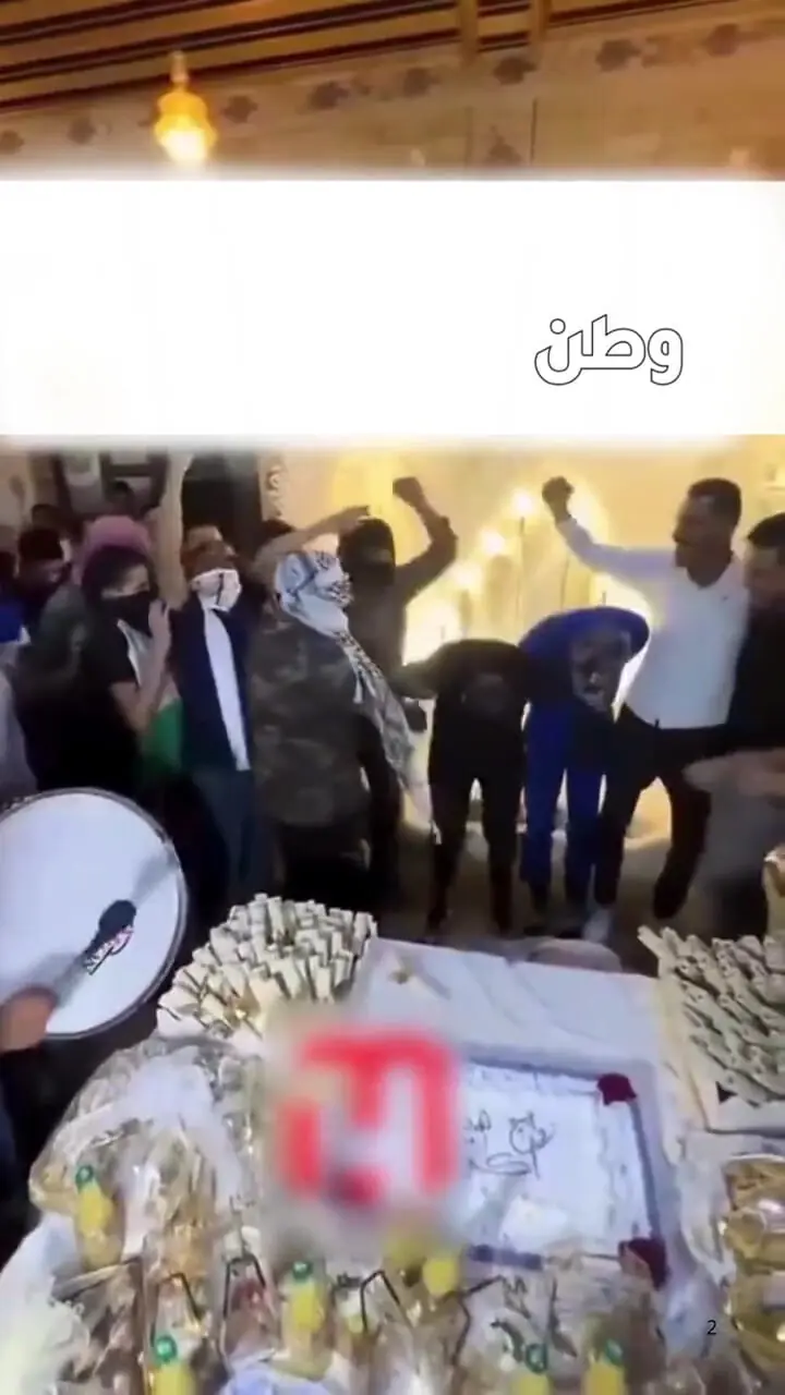 برای دیدن؛ جشن عروسی با الهام از صحنه تسلیم گروگان در اسرائیل!