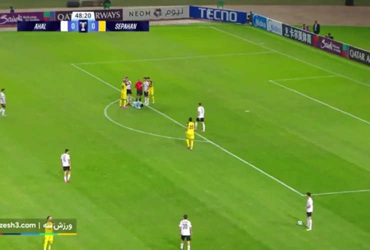 برای دیدن؛ خلاصه بازی آخال 0 - سپاهان 1