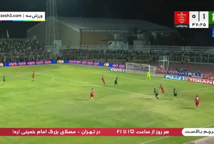 برای دیدن؛ خلاصه بازی خیبر 2 - پرسپولیس 1