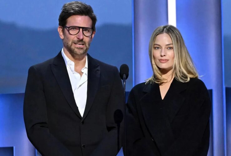 بردلی کوپر و مارگو رابی در "یازده یار اقیانوس" بازی کردند