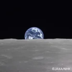 تایم لپس زیبای طلوع زمین از بالای ماه