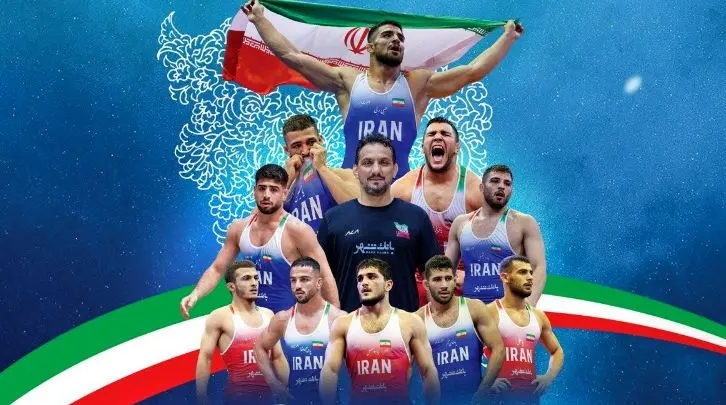 تیم ملی کشتی آزاد زیر 23 سال ایران در جایگاه دوم جهان قرار گرفت